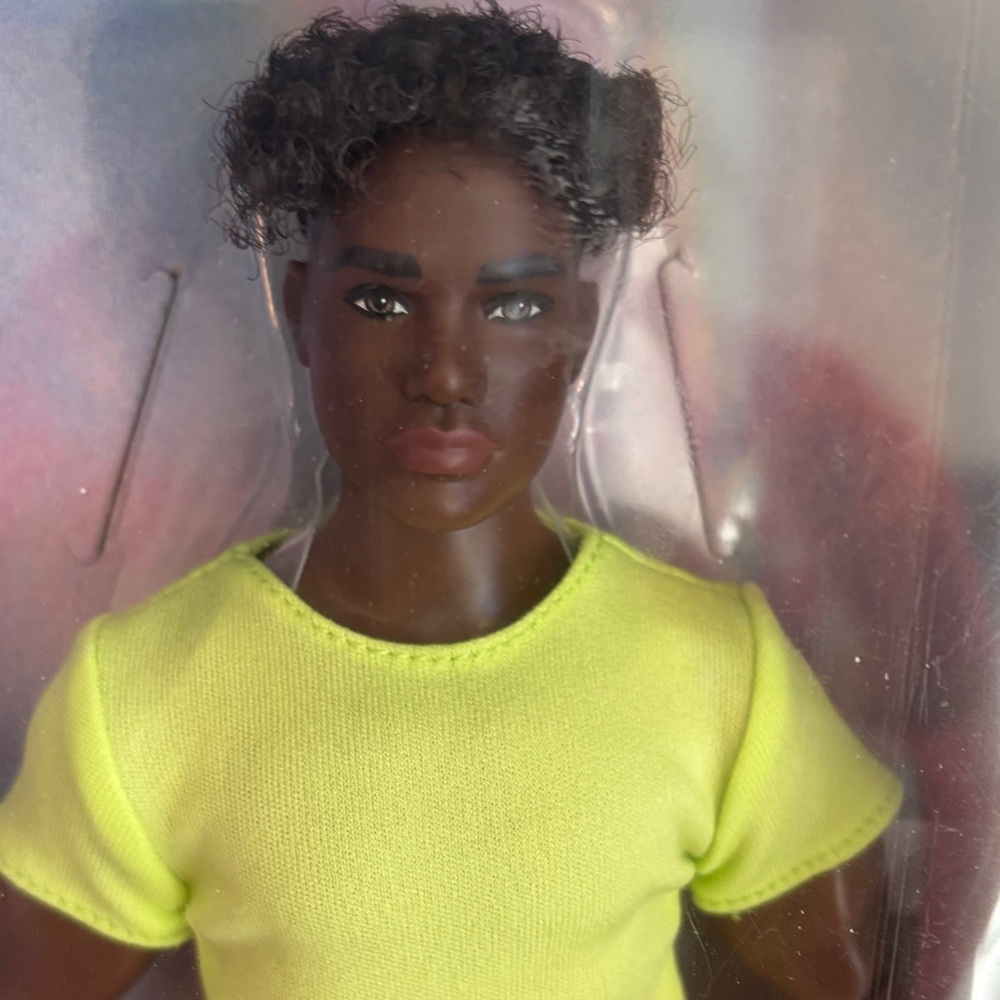 Barbie looks doll